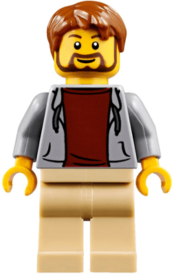 LEGO Camper Hooded Sweatshirt (twn307) minifigure