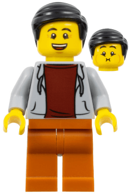 LEGO Queasy Rider (twn326) Town / City Minifigure