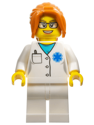 LEGO Doctor (twn344) Town / City Minifigure