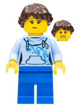 LEGO Ludo Blue (twn348) minifigure