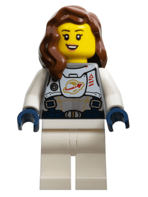 LEGO Astronaut (twn411) Town / City Minifigure