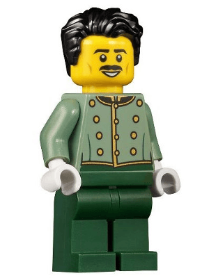 LEGO Bellhop (twn418) Town / City Minifigure