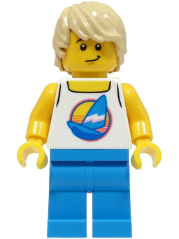LEGO Beach Tourist (twn461) minifigure
