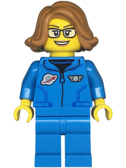 LEGO Space Scientist (twn479) minifigure