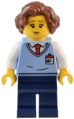 LEGO Natural History Museum Employee (twn484) minifigure