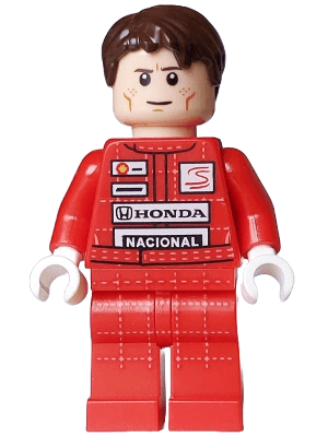 LEGO Ayrton Senna (twn497) Town / City Minifigure