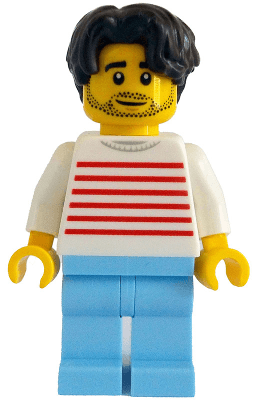 LEGO Modern House Resident (twn505) Town / City Minifigure