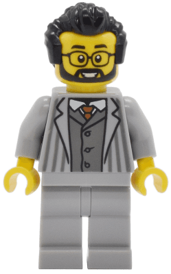 LEGO Tudor House Haberdashery Store Owner (twn511) Town / City Minifigure