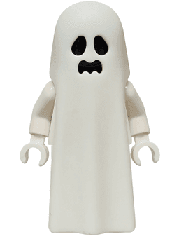 LEGO Ghost with Wavy Mouth (twn529) minifigure