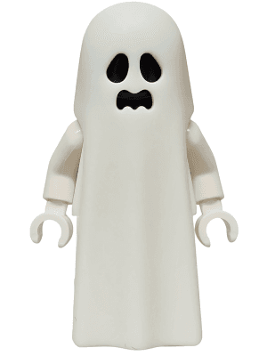 Ghost with Wavy Mouth