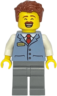 LEGO Shopping Street Shop Manager (twn533) minifigure