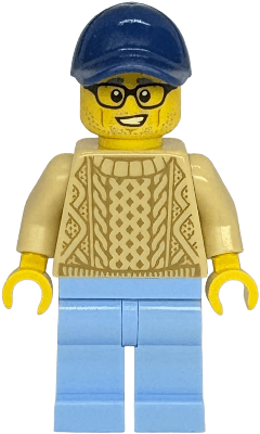 LEGO Shopping Street Furniture Mover (twn538) Town / City Minifigure