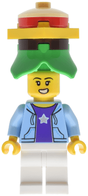 LEGO Vintage Car Show Passenger (twn540) Town / City Minifigure