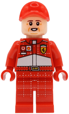 LEGO Michael Schumacher (twn542) minifigure
