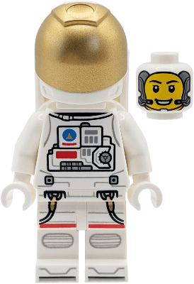 LEGO Space Shuttle Astronaut (twn555) Town / City Minifigure