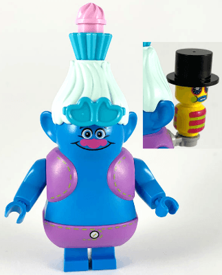 LEGO Biggie & Mr. Dinkles (twt003) Trolls Minifigure