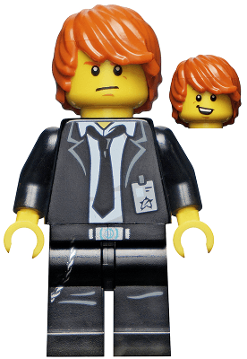 LEGO Agent Max Burns (uagt003) Ultra Agents Minifigure