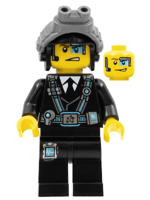 Agent Curtis Bolt with Goggles