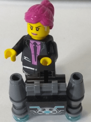 Agent Caila Phoenix with Jet Pack with Sticker
