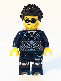 LEGO Agent Steve Zeal (uagt022) minifigure
