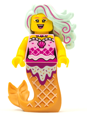 LEGO Candy Mermaid (vid001) Vidiyo Minifigure