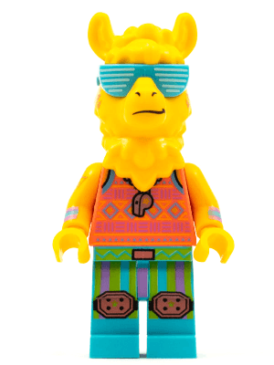 LEGO Party Llama (L.L.A.M.A.) (vid004) Vidiyo Minifigure