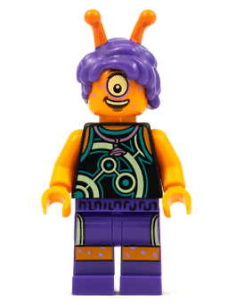 LEGO Alien Keytarist Vidiyo Bandmates Series 1 (Minifigure Only without Stand and Accessories) (vid008) minifigure