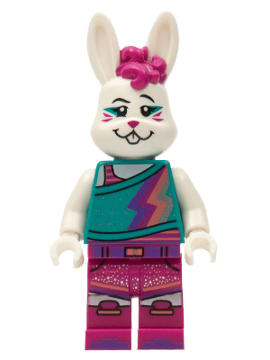 LEGO Bunny Dancer Vidiyo Bandmates Series 1 (Minifigure Only without Stand and Accessories) (vid010) Vidiyo Minifigure