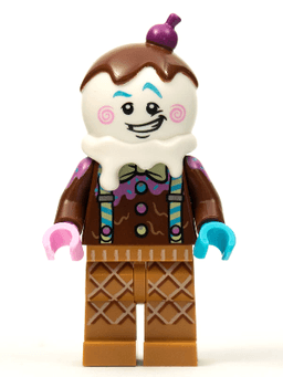 LEGO Ice Cream Saxophonist Vidiyo Bandmates Series 1 (Minifigure Only without Stand and Accessories) (vid015) minifigure