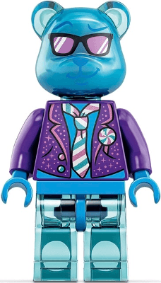 LEGO Blue-Beary Guitarist (vid022) minifigure