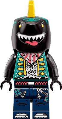 LEGO Shark Guitarist (vid029) minifigure