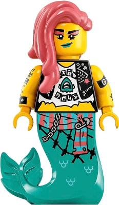 LEGO Mermaid Violinist (vid030) minifigure