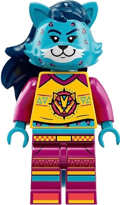 LEGO Leopard Guitarist (vid032) minifigure