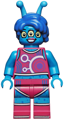 LEGO Alien Dancer Vidiyo Bandmates Series 2 (Minifigure Only without Stand and Accessories) (vid035) Vidiyo Minifigure