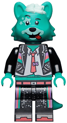 LEGO Puppy Singer Vidiyo Bandmates Series 2 (Minifigure Only without Stand and Accessories) (vid036) Vidiyo Minifigure