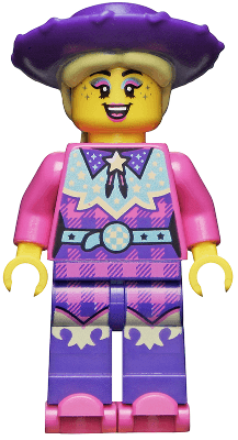 LEGO Discowgirl Guitarist Vidiyo Bandmates Series 2 (Minifigure Only without Stand and Accessories) (vid039) minifigure