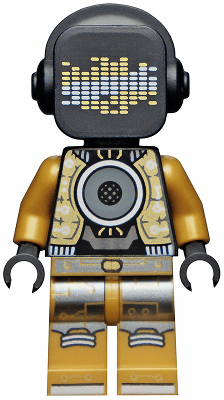 LEGO DJ Beatbox Vidiyo Bandmates Series 2 (Minifigure Only without Stand and Accessories) (vid042) minifigure