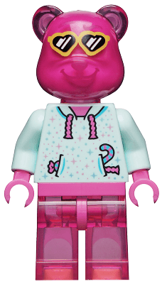 LEGO DJ Rasp-Beary Vidiyo Bandmates Series 2 (Minifigure Only without Stand and Accessories) (vid043) minifigure