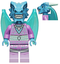 LEGO Dragon Guitarist Vidiyo Bandmates Series 2 (Minifigure Only without Stand and Accessories) (vid046) minifigure