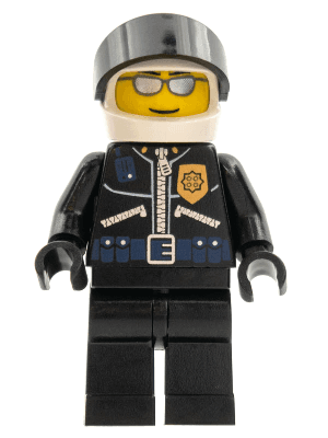 LEGO Police (wc008) Town / City Minifigure