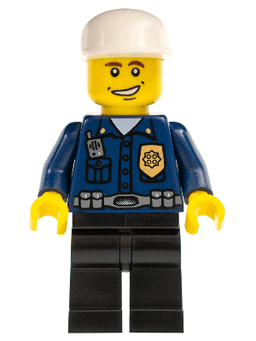 LEGO Police (wc026) minifigure