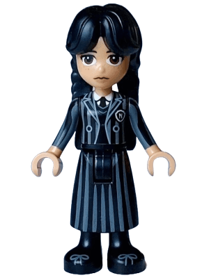 LEGO Wednesday Addams (wed001) Wednesday Minifigure