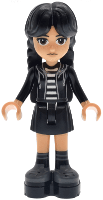 LEGO Wednesday Addams (wed006) minifigure