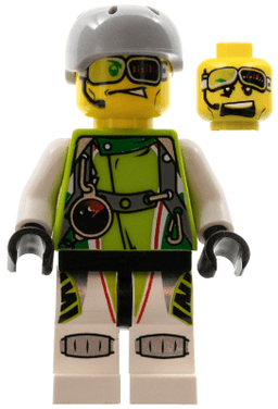 LEGO Team X-treme Daredevil 2 (DEX-treme) (wr005) minifigure