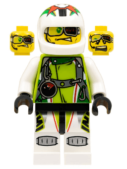 LEGO Team X-treme Daredevil 2 (DEX-treme) (wr008) minifigure