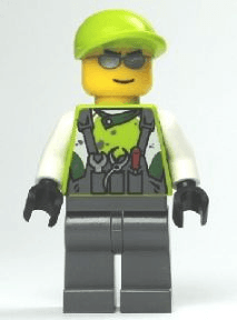 LEGO Crew Member 1 (wr012) Dino Minifigure