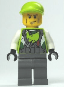 LEGO Crew Member 2 (wr013) minifigure