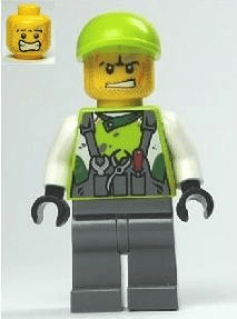 LEGO Crew Member 3 (wr014) minifigure