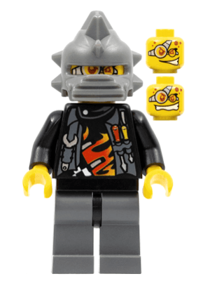 LEGO Backyard Blaster 3 (Billy Bob Blaster) (wr018) Dino Minifigure