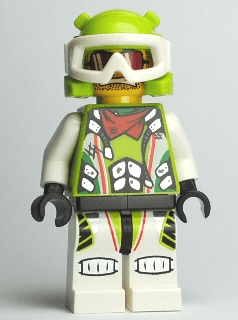 LEGO Team X-treme Daredevil 3 (MAX-treme) (wr020) Dino Minifigure